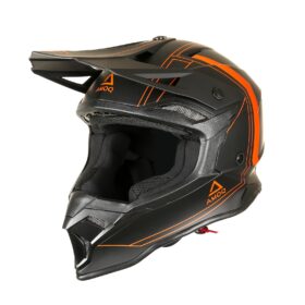 Crosshjälm AMOQ Vertigo Svart-Orange
