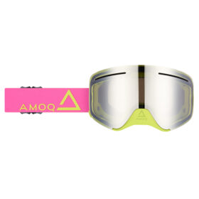 AMOQ Vision Vent+ Magnetic Goggles Pink-HiVis