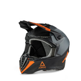 Amoq Airframe Hjälm Svart-Grå-Orange