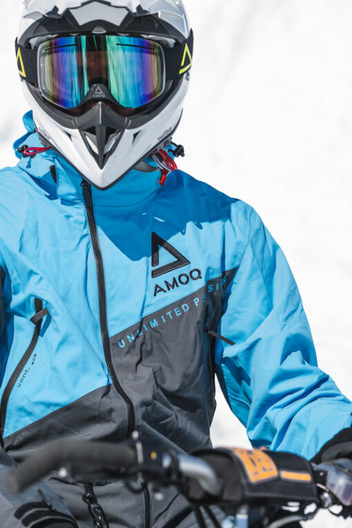 AMOQ Eclipse V2 Overall 20K Dk Grey/Sky Blue/Black - Bild 3