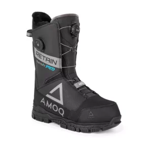 AMOQ Retain Dual Opti-Fit lacing Skoterkängor Svart/Grå