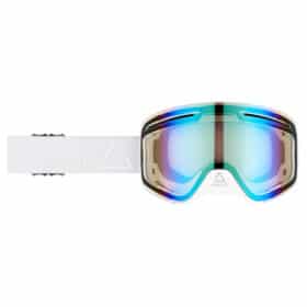 AMOQ Vision Vent+ Magnetic Skoterglasögon Whiteout - Gold Mi