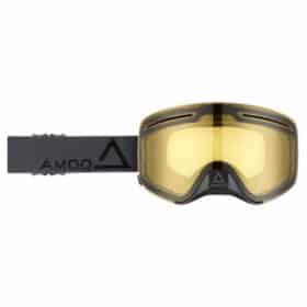 AMOQ Vision Vent+ Magnetic Skoterglasögon Dark Grey-Black