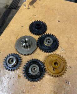 Alternative view of Oljepump drev